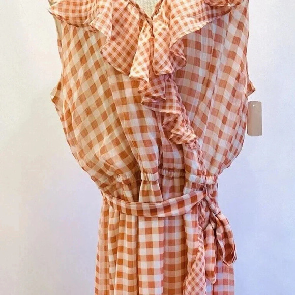 NWT LAUREN CONRAD Women Sleeveless Pullover V-Neck Lined Dress Plus Size 3X - Picture 3 of 15